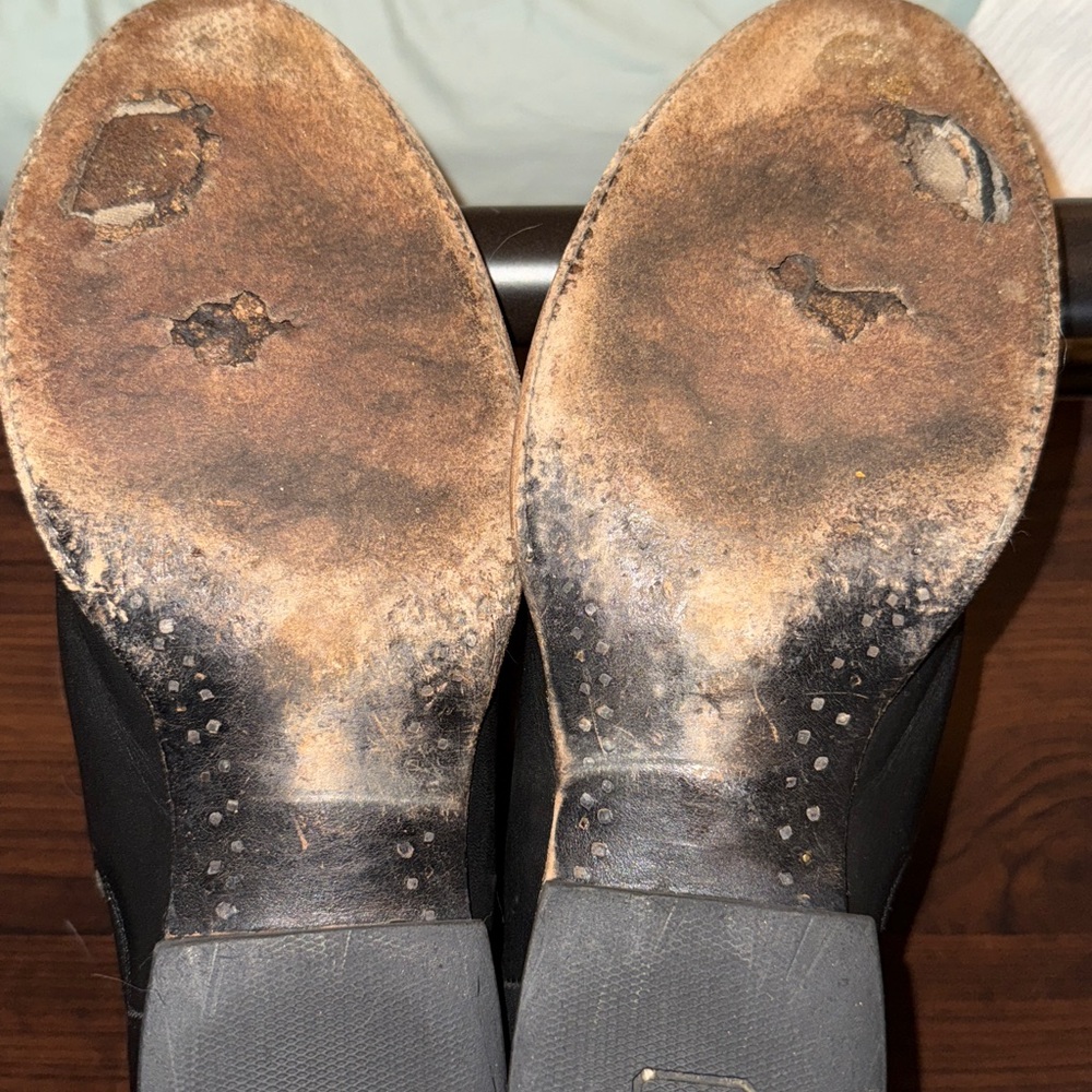 Tecovas Mens Black Ankle Boots Size 12.5 - Picture 5 of 9